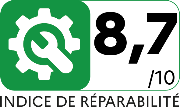 Indice de réparabilité 8.7