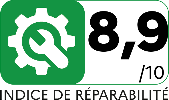 Indice de réparabilité 8.9